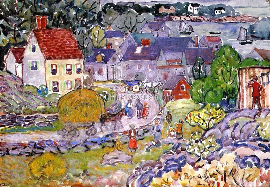 The Hay Cart - 莫里斯·巴西·加斯特